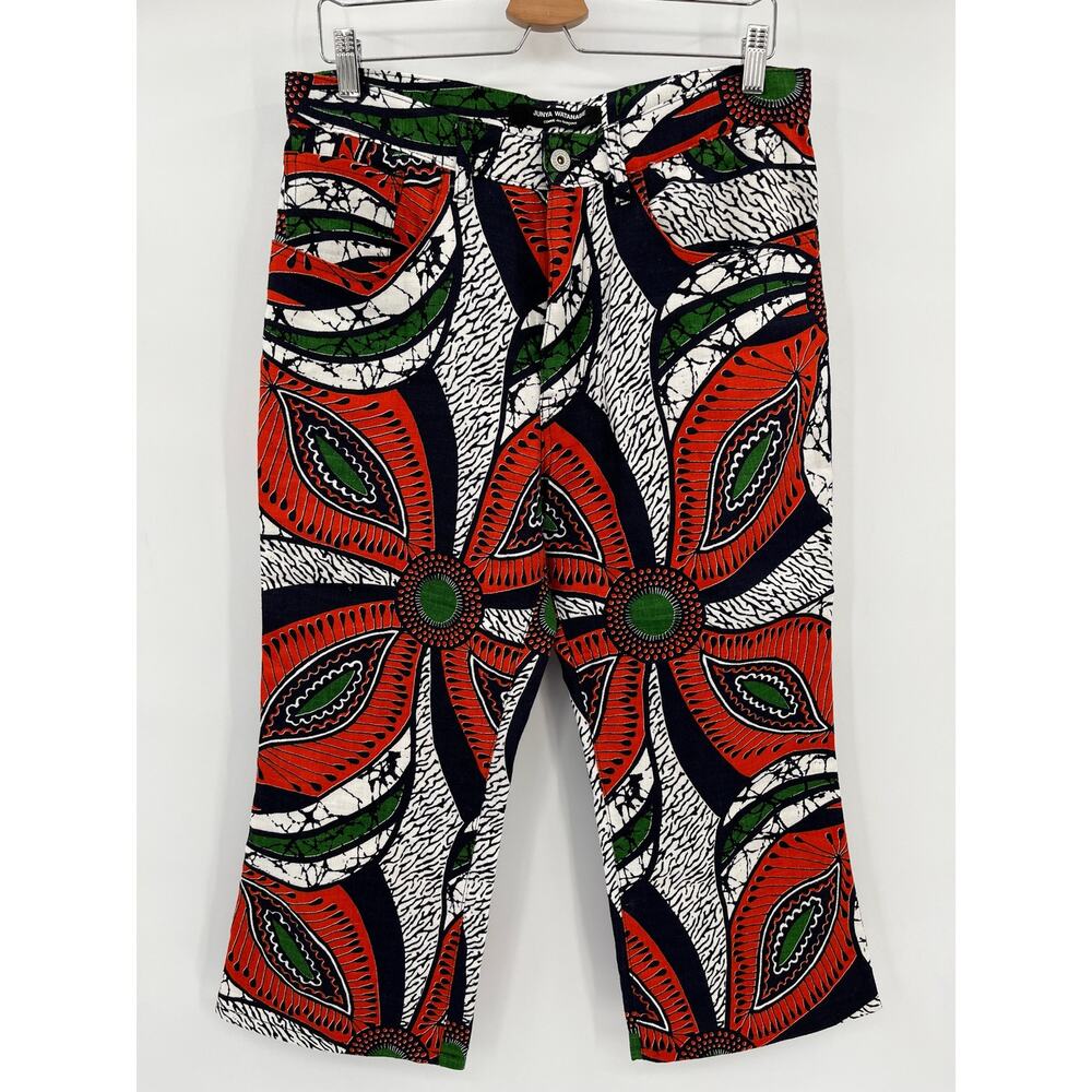Junya Watanabe Comme des Garcons Sarouel Pants Sz Men's M Multicolor Printed